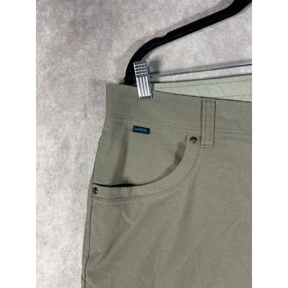 KUHL Shorts Mens 38 Green Renegade Cargo Hiking Outdoor Tactical Ripstop Utility